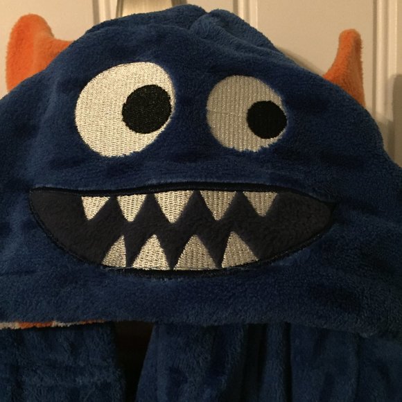 Pekkle Boys Monster Robe Size 4/5 - Picture 4 of 5